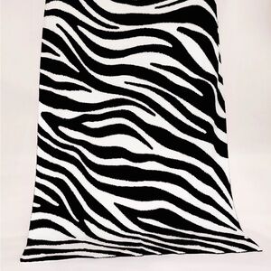 Staykation Zebra Print Blanket